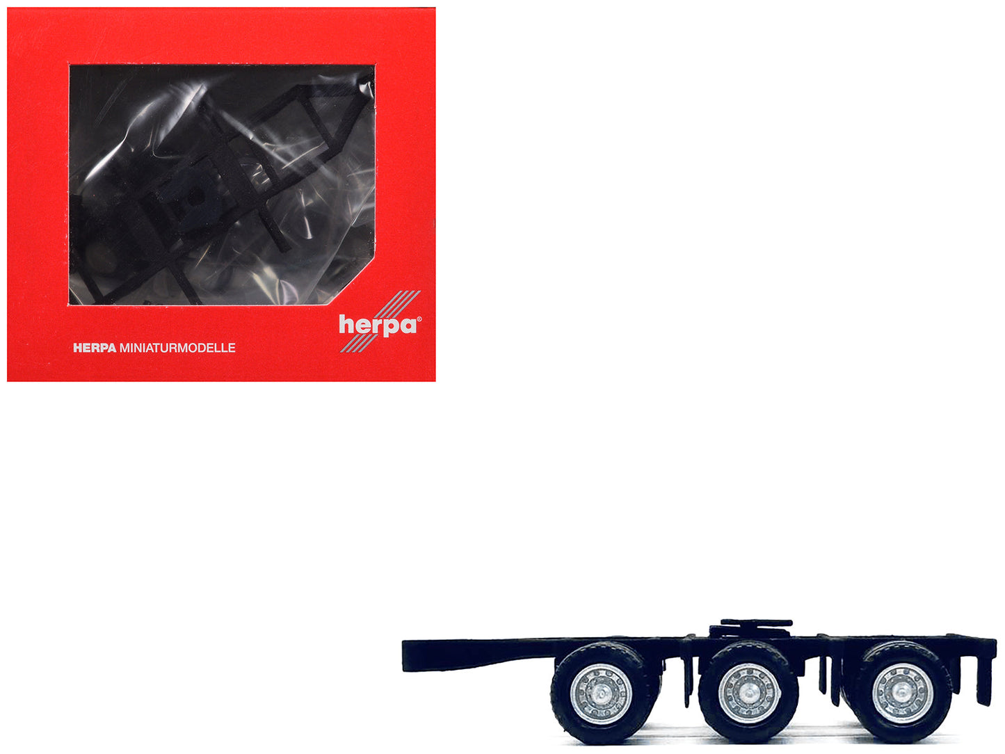 Tri-Axle Dolly Converter 1/87 (HO) Plastic Model by Promotex free shipping USA