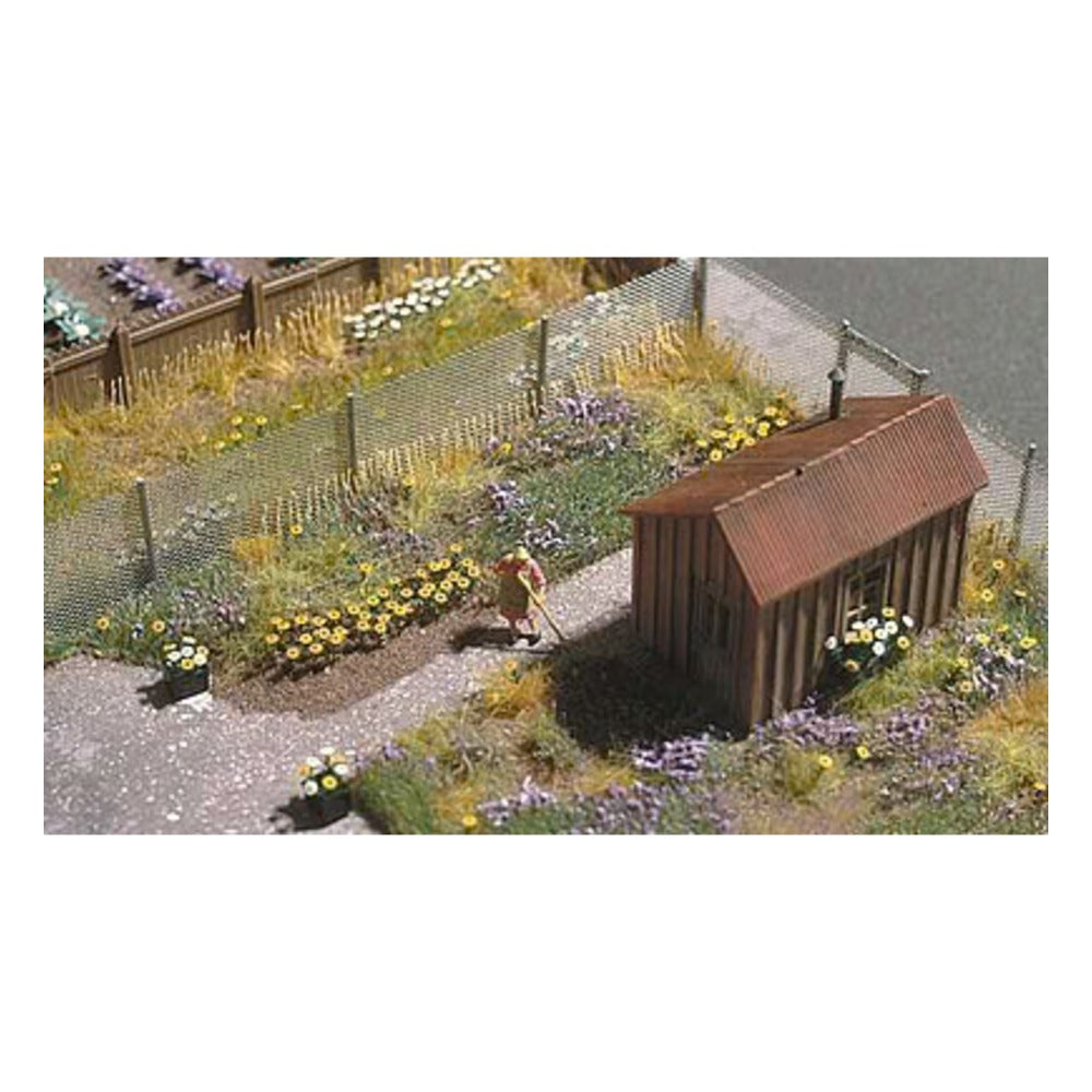 Busch 9783 HO Scale Oxeye Daisies -- Kit pkg(6)