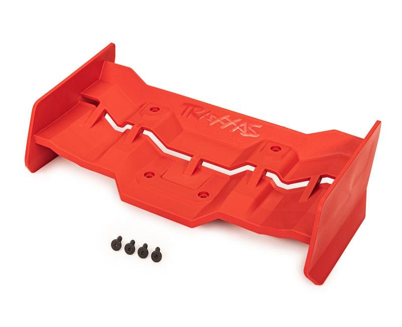 Traxxas 7821R (Red) XRT Wing / 4x12mm FCS (4)