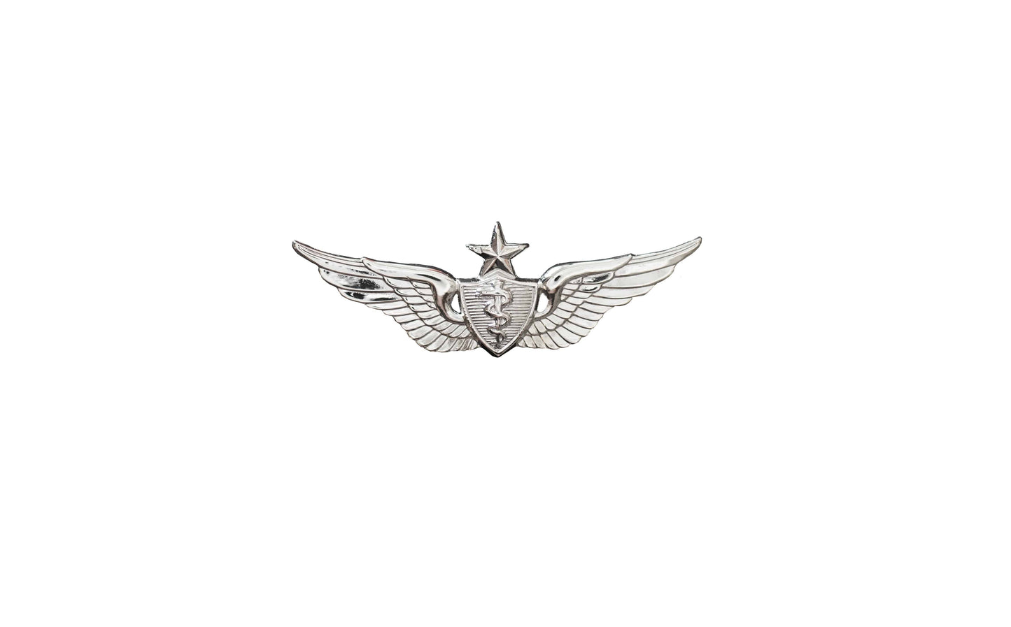 U.S. Army Flight Surgeon Senior Dress Mini STA-BRITE® Pin On Badge