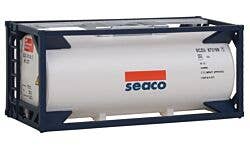 Walthers SceneMaster 949-8101 HO 20' Tank Container Kit - SEACO