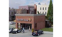 Walthers Cornerstone 933-4112 HO The UPS Store Kit