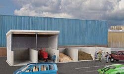 Walthers Cornerstone 933-4139 HO Bulk Material Storage Kit