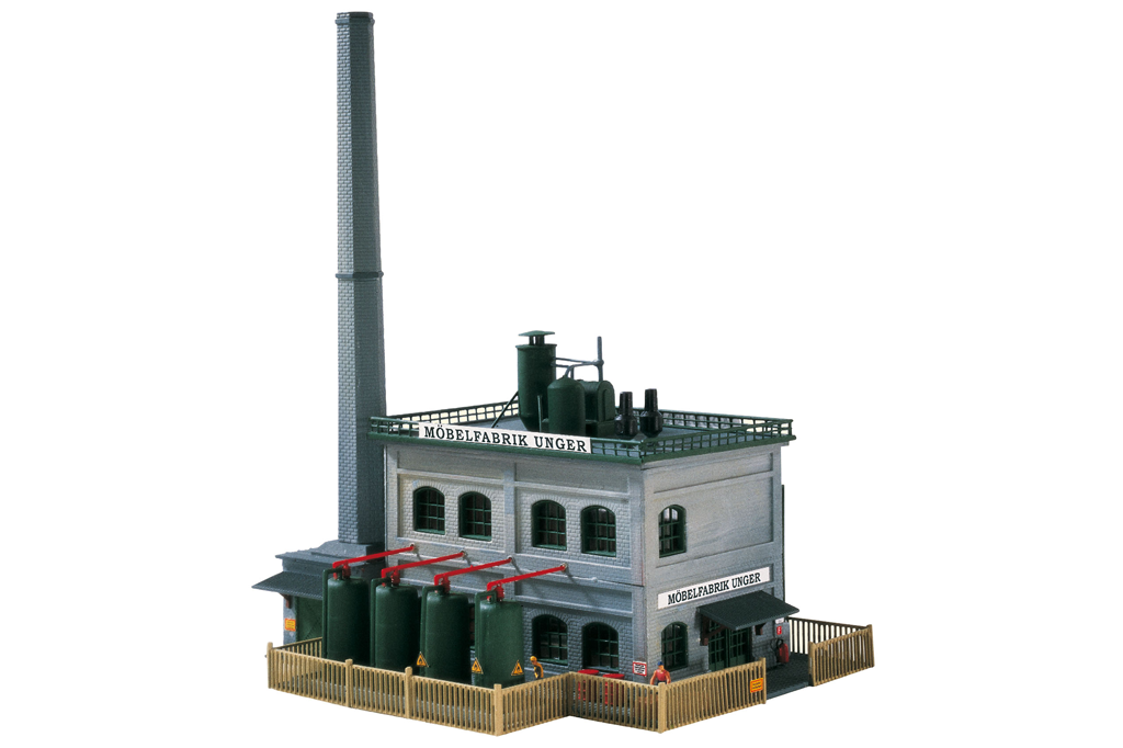 Piko 60029 N Scale A. Unger Furniture Factory Building Kit