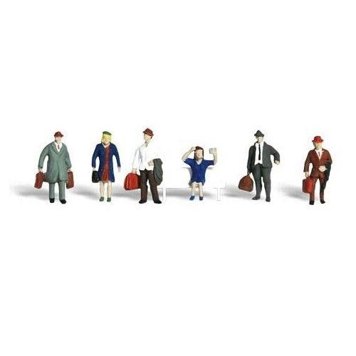 Woodland Scenics A2155 N Train Figures Travelers