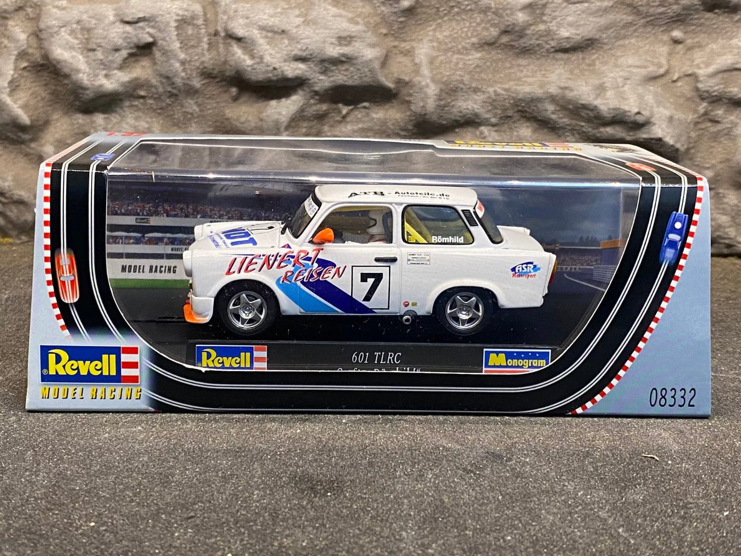 Revell Trabant 601 TLRC Stefan Romhild Rally 1/32 Slot Car Monogram 08332