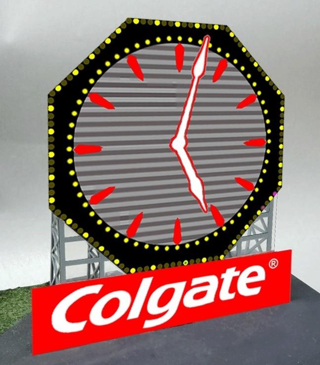Miller Engineering 883251 Ho/O Colgate Clock Bb
