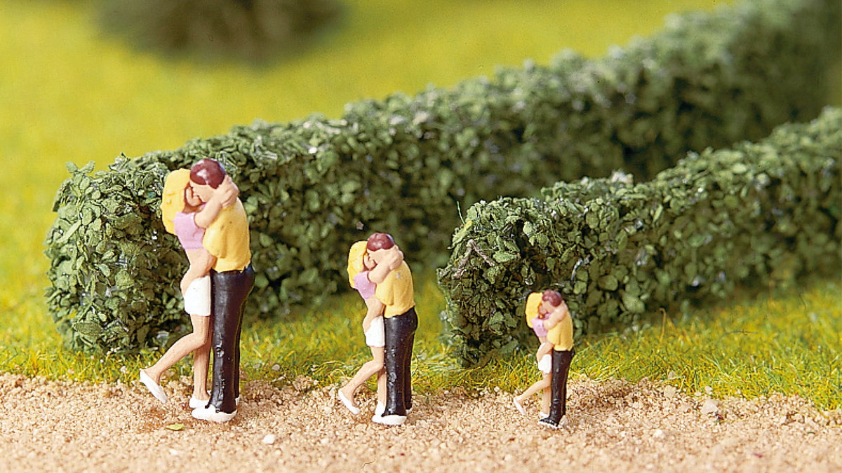 Noch 21512 All Scale Model Hedges, Light Green, 2-Pack