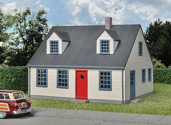 Walthers Cornerstone 933-3776 HO Cape Cod House Structuer Kit