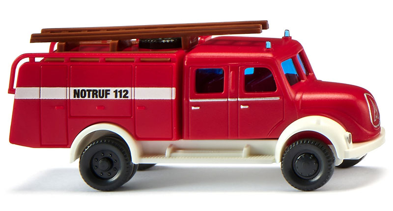 Wiking 096138 1/160 Scale Fire Service - Magirus Tlf 16 Fire Truck