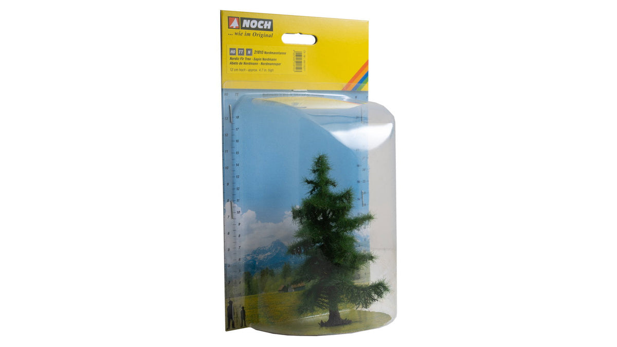 Noch 21810 HO Scale Nordic Fir Tree, 4-3/4 in. (12 cm)