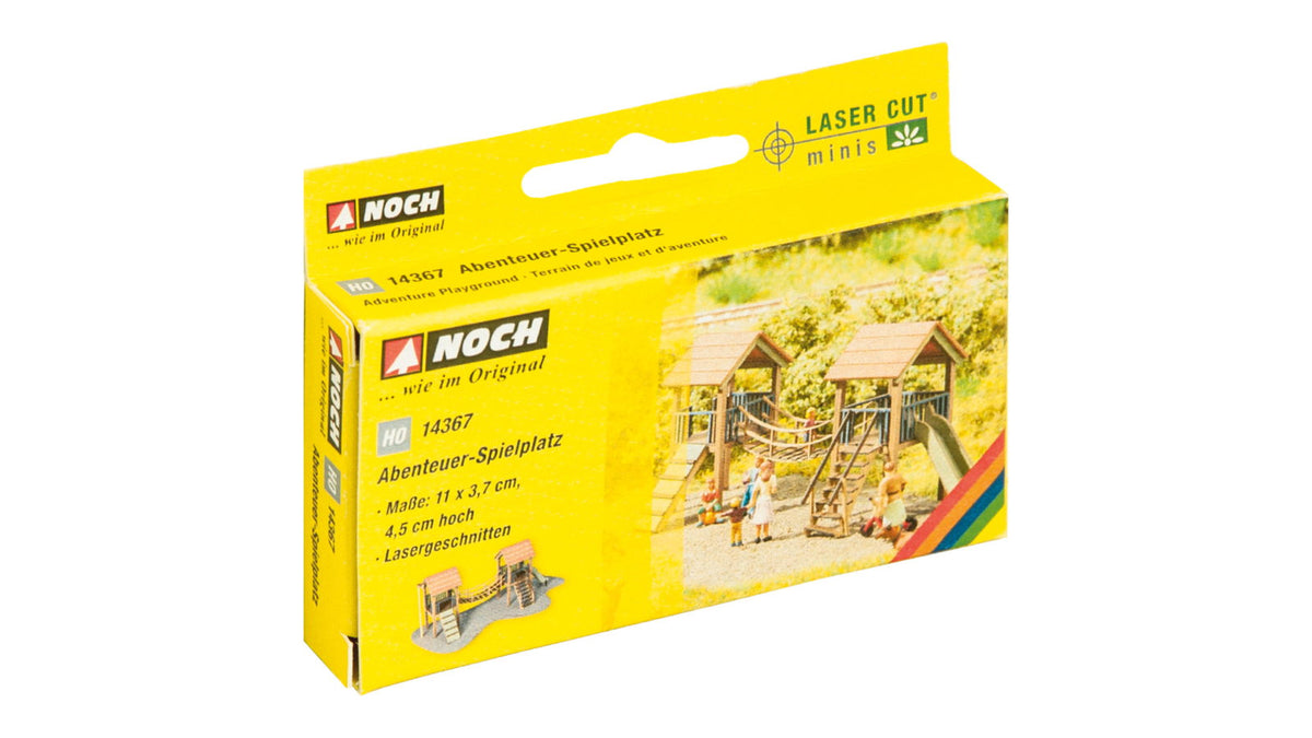 Noch 14367 HO Scale Adventure Playground Laser-Cut Kit