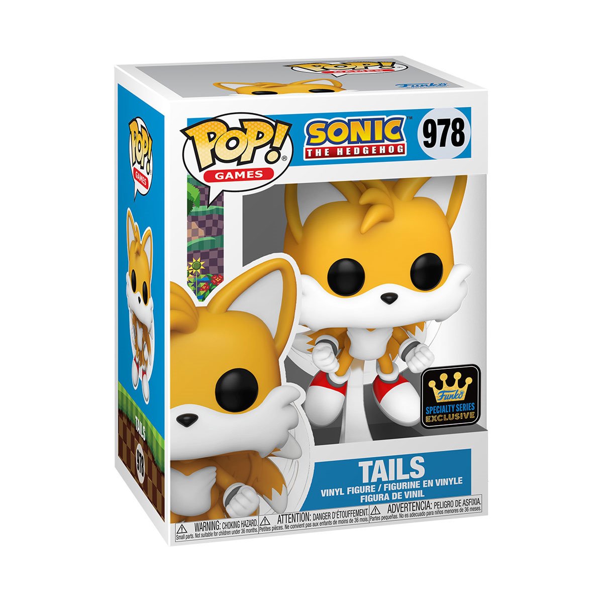 (PRE-ORDER) POP! Games: Sonic- Tails (Flying) (Specialty Series Exclusive)
