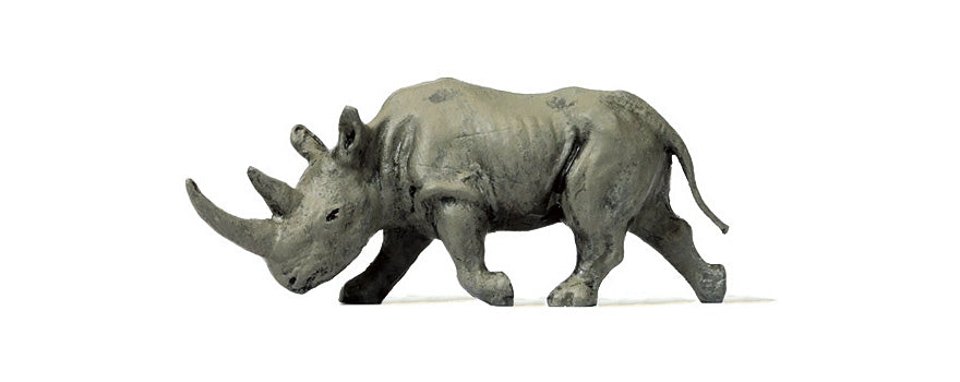 Preiser 29522 HO Scale African Rhinoceros Figure