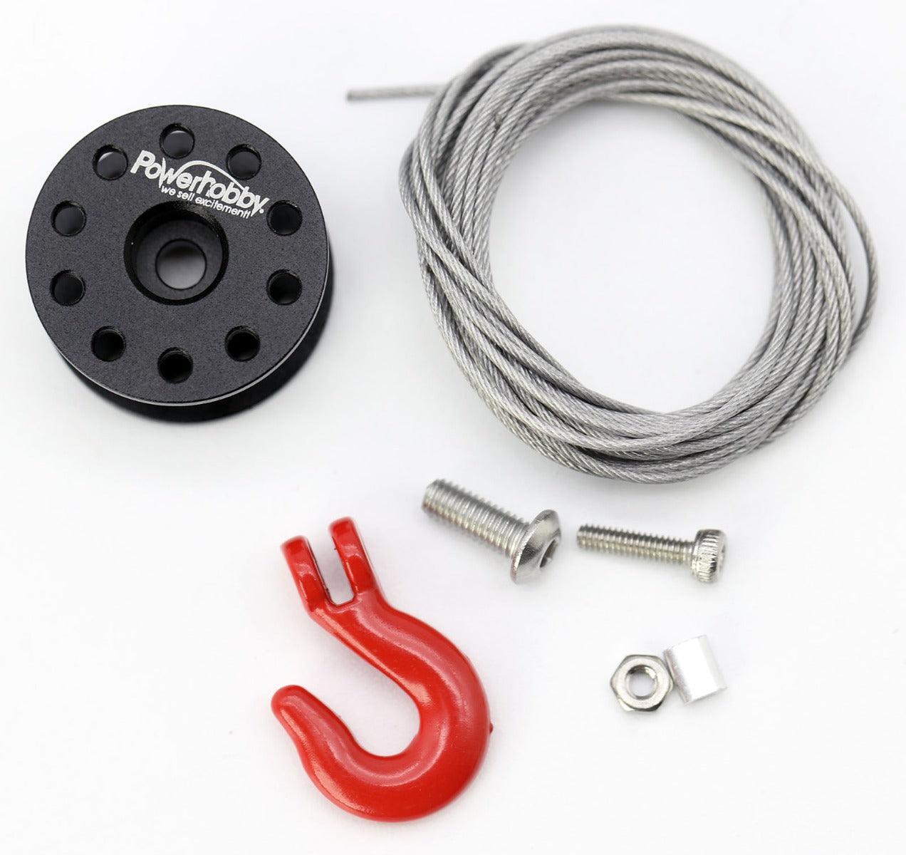 Powerhobby 560 HV Waterproof Low Profile Crawler Winch Brushless Servo