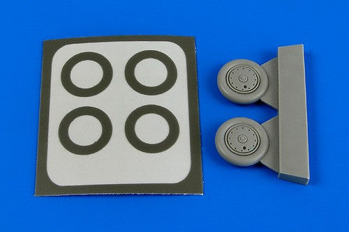 Aires 7333 1/72 I153 Wheels & Paint Masks For ICM