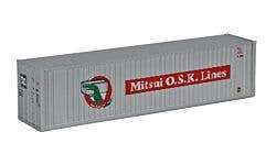Walthers SceneMaster 949-8805 N 40' Hi Cube Container - Mitsui OSK