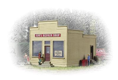 Walthers Cornerstone 3229 N Jim's Repair Shop Kit