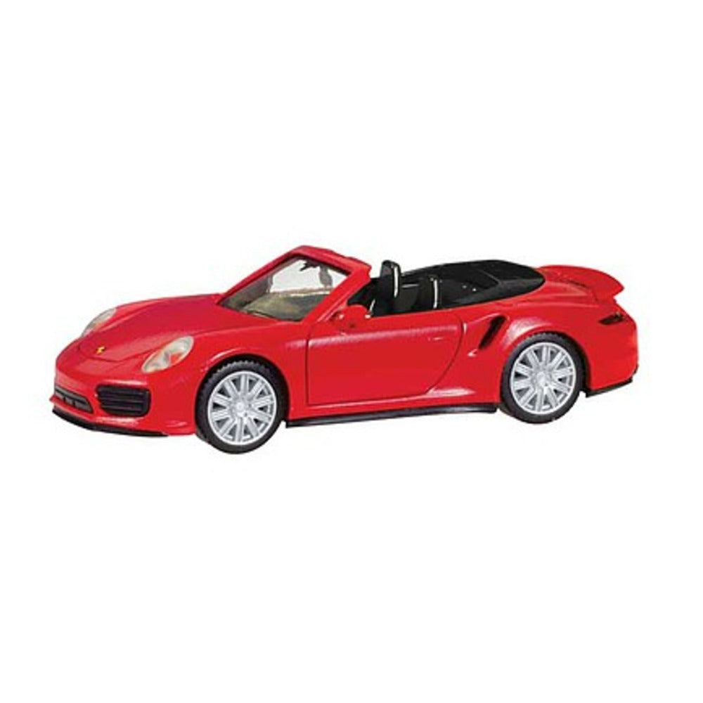 Herpa 28929 HO Scale Porsche 911 Turbo Convertible - Assembled -- Various Standard Colors