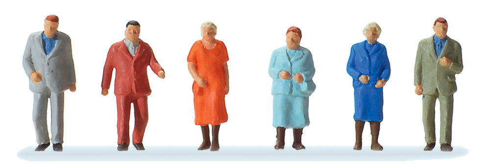 Preiser 14059 HO Scale Passers-By Pedestrian Figures
