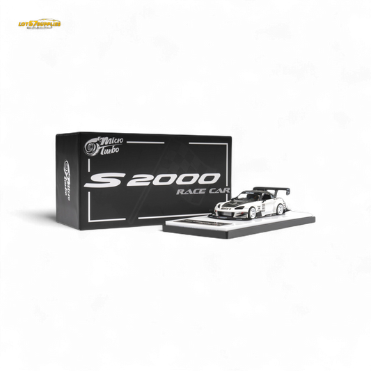 MicroTurbo Honda S2000 Metallic White 1:64