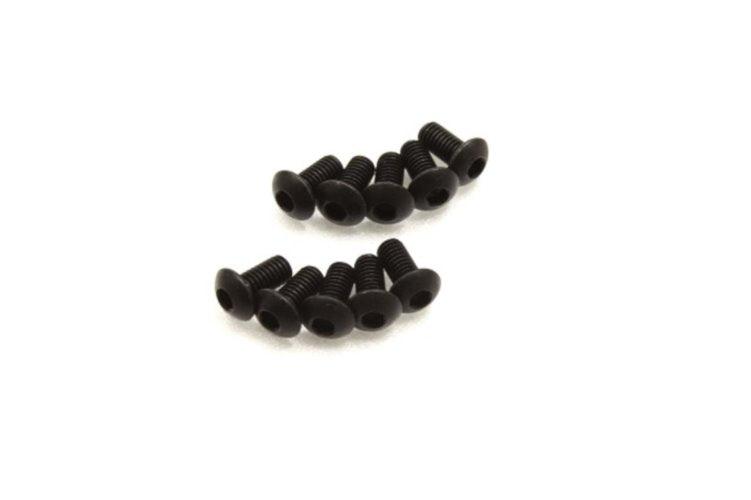 Kyosho 1-S13006H M3x6mm Hex Button Screw 10pcs
