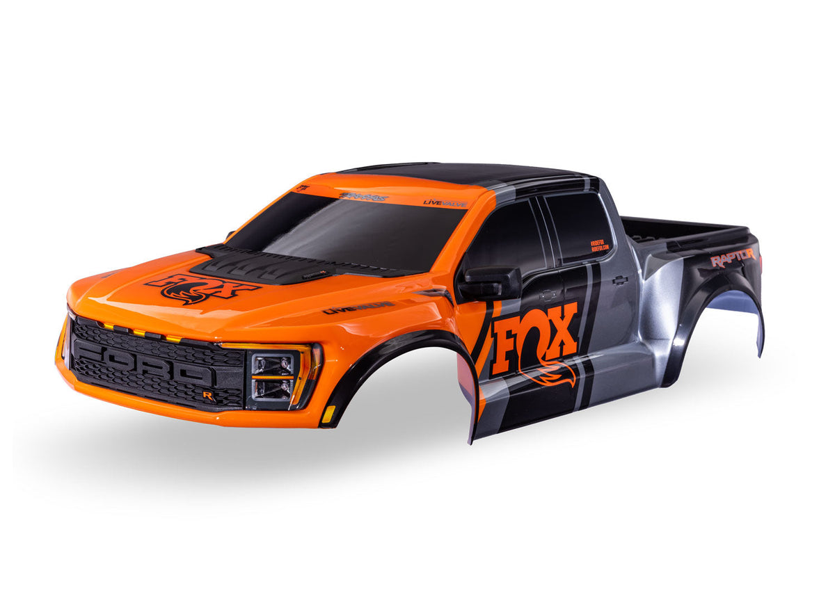 Traxxas 10112-ORNG Raptor R Orange Fox Body