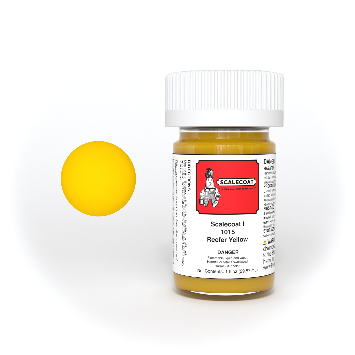 Scalecoat I Reefer Yellow 1oz - 1015