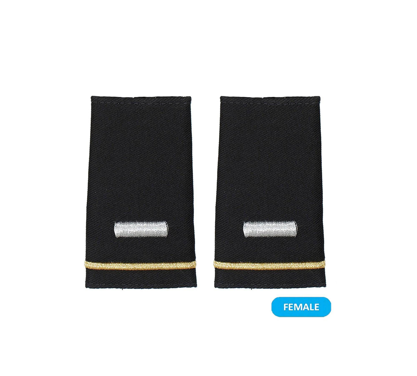 U.S. Army O2 1st Lieutenant Shoulder Marks -Small/Female