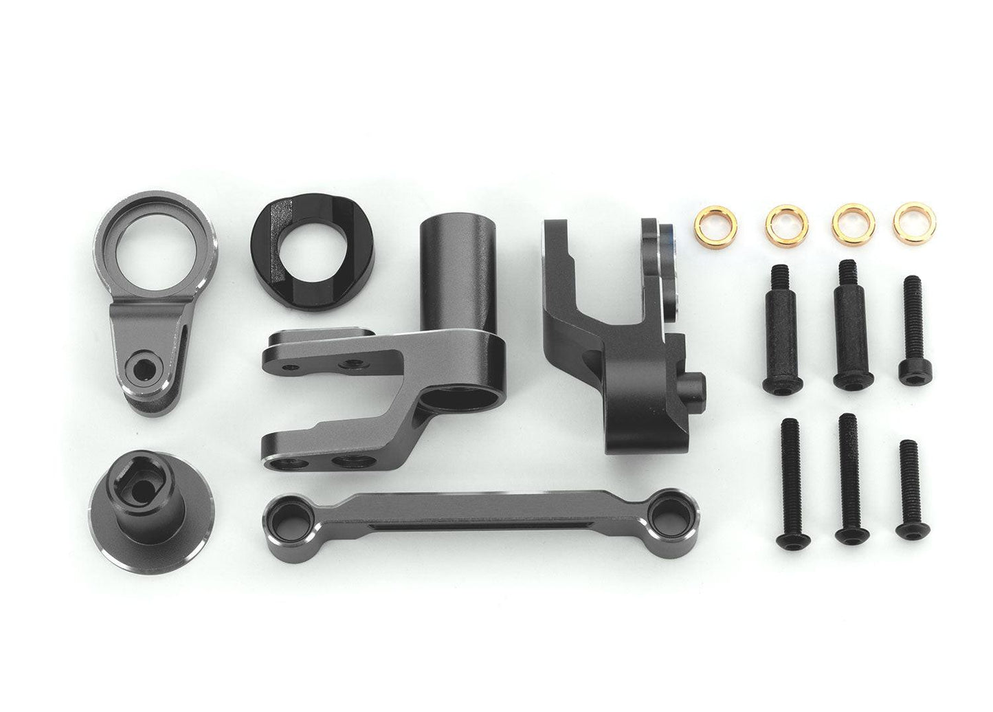 Traxxas 10246 Gray Aluminum Steering Bellcranks MAXX SLASH / MAXX