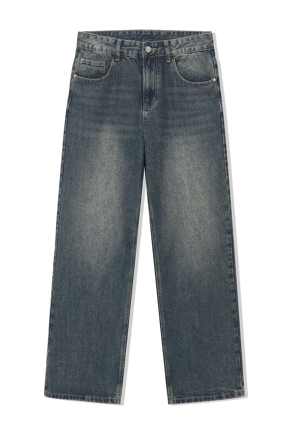 Wide Leg Jeans with Pockets