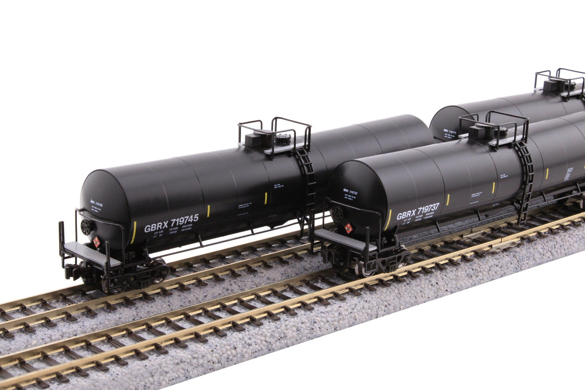 Kato Greenbrier Tank Car 8-Car Set GBRX Set A 106-4801 N Scale