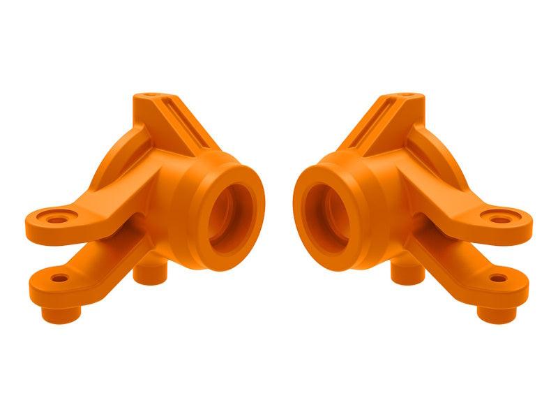 Traxxas 10736-ORNG Steering Blocks Left and Right (Orange) fits Mini Maxx
