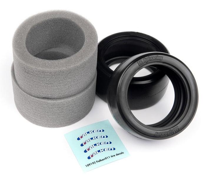 HPI Racing 109157 Falken Azenis Slick Rear Tire 34mm (2) RTR Sprint 2 Sport
