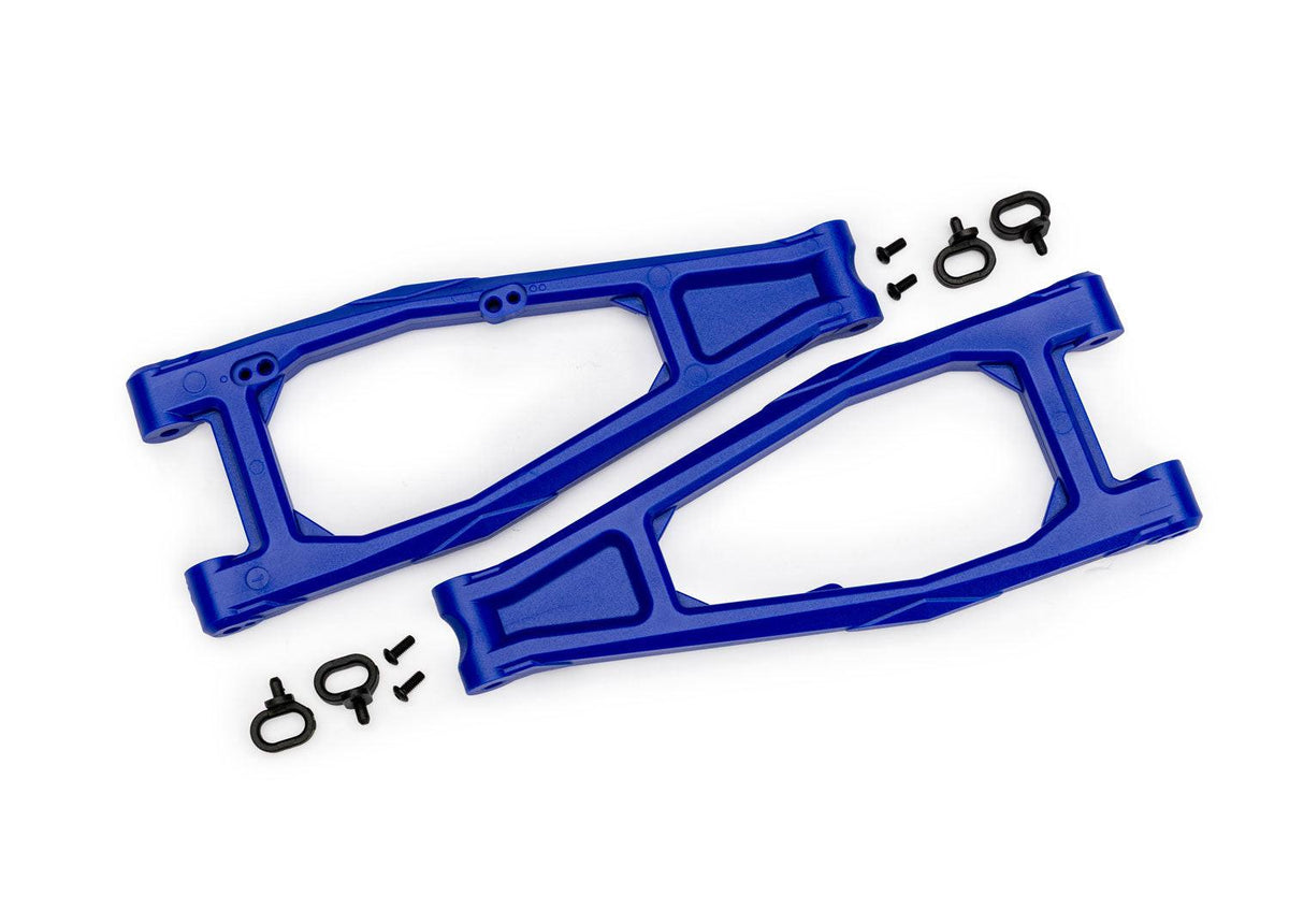 Traxxas 10929-BLUE Blue Upper Front HD Suspension Arms (L&R) Funco Pro Scale
