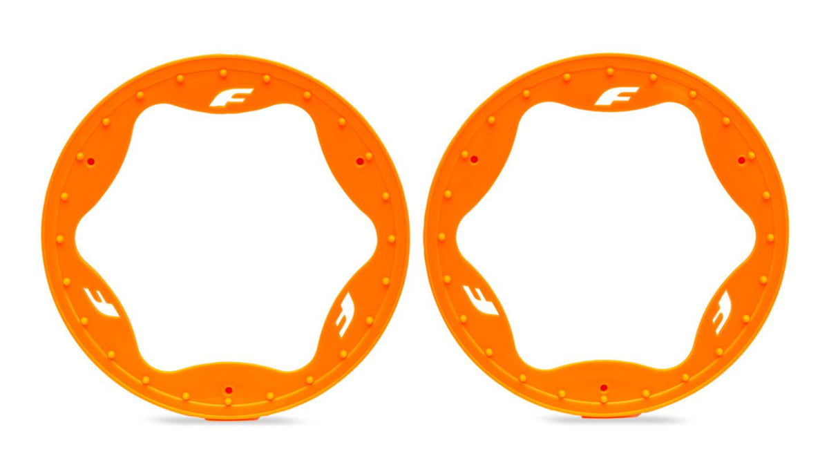 Traxxas 10948-ORNG Rear Beadlock Rings 4.3" (2)