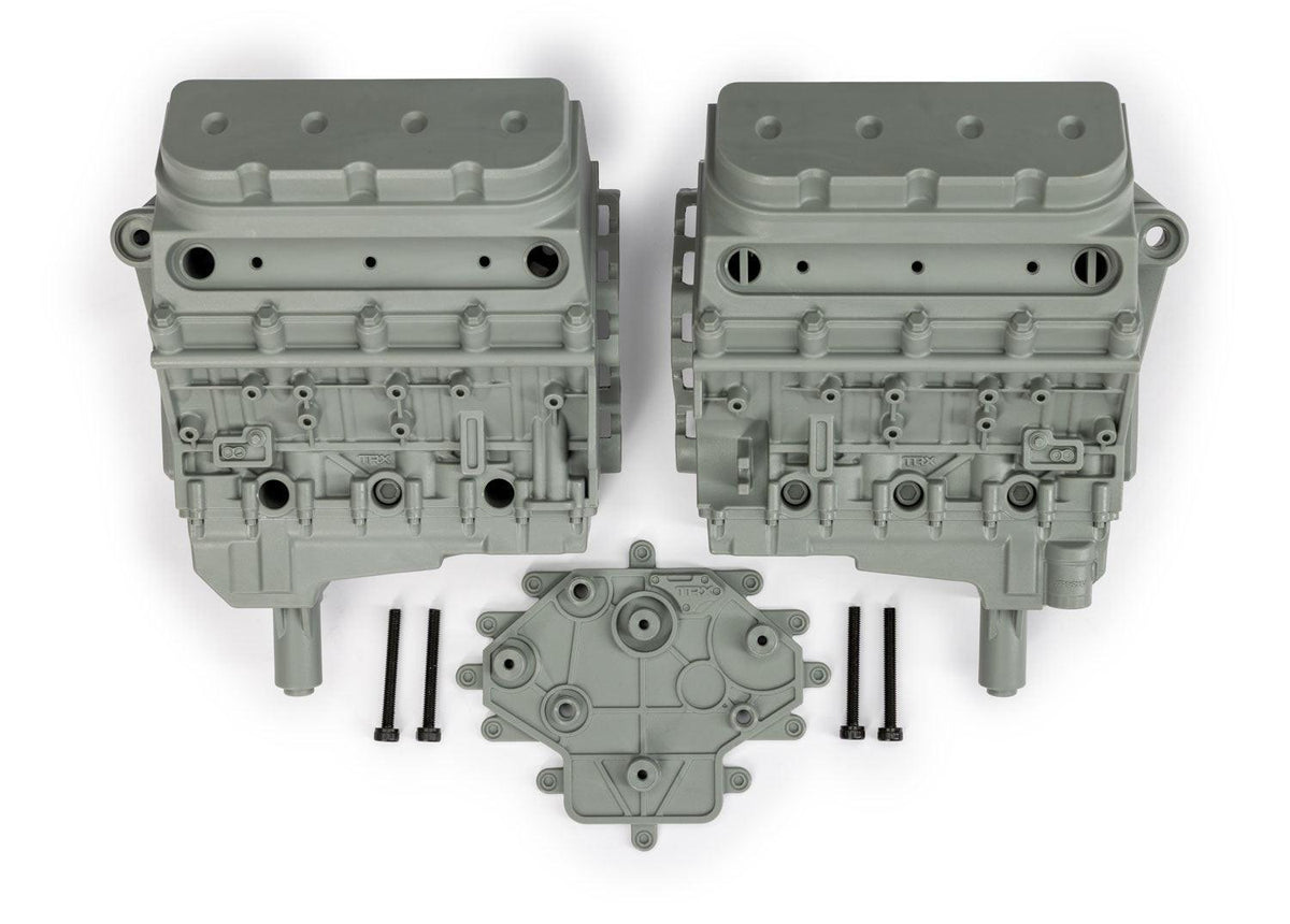 Traxxas 10981-GRAY Funco Pro Scale Replica Gray Engine Block