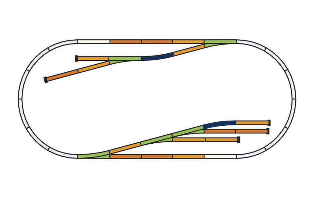 Piko 55330 HO Scale A-Track Set D