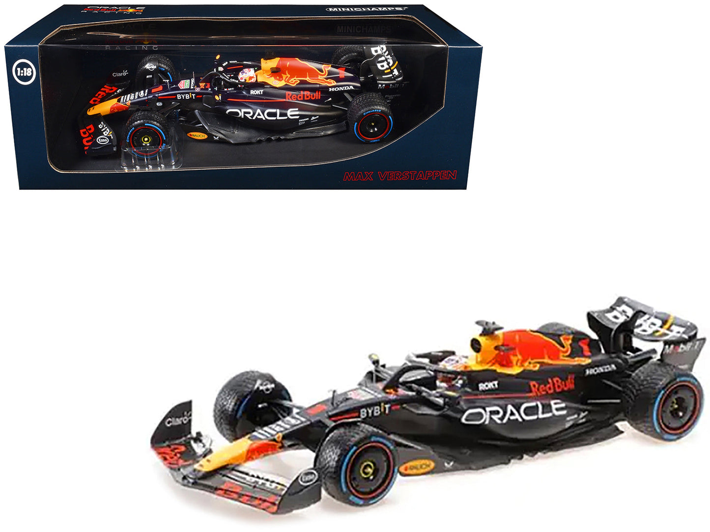 Red Bull Racing RB19 #1 Max Verstappen "Oracle" Winner F1 Formula One "Dutch GP" (2023) with Driver Limited Edition to 230 pieces Worldwide 1/18 Diecast Model Car by Minichamps free shipping USA