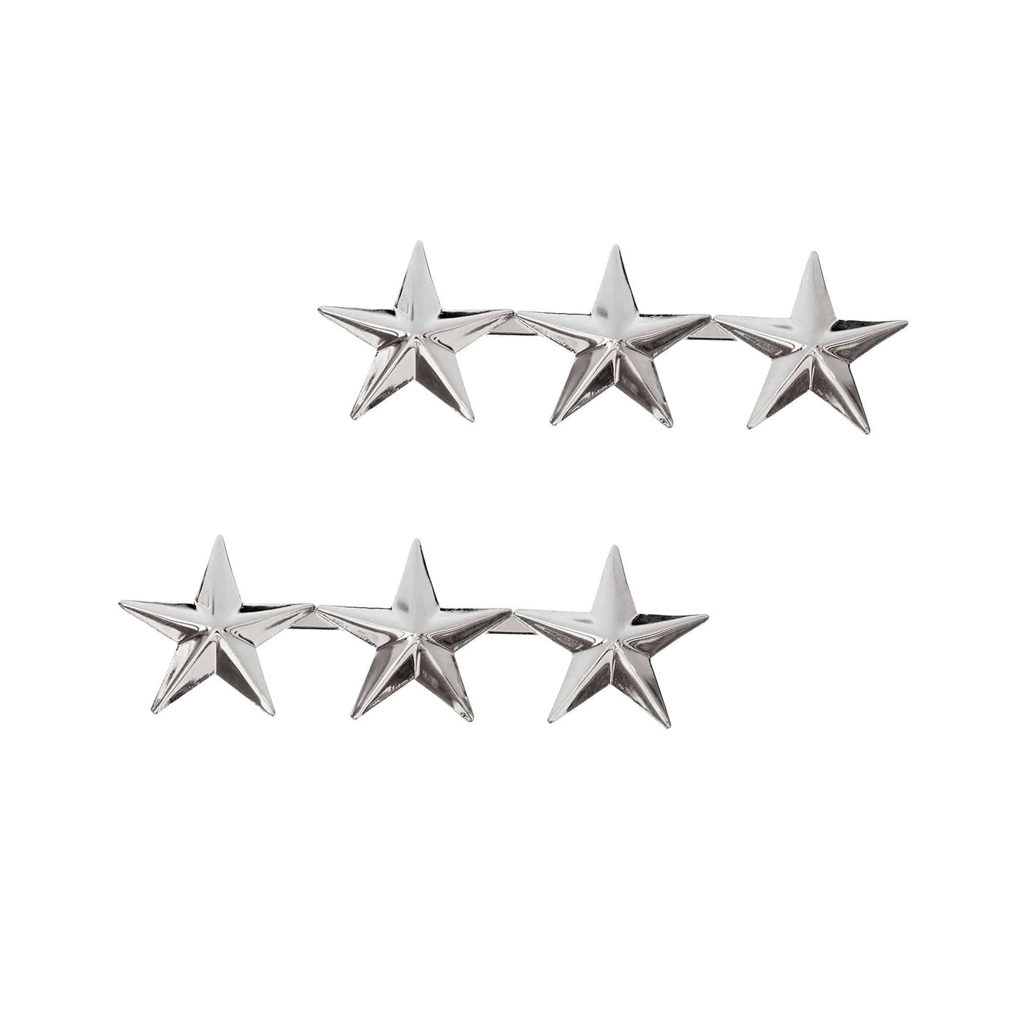 US Air Force O9 Lieutenant General Point-to-Point STA-BRITE® Pin-on Rank