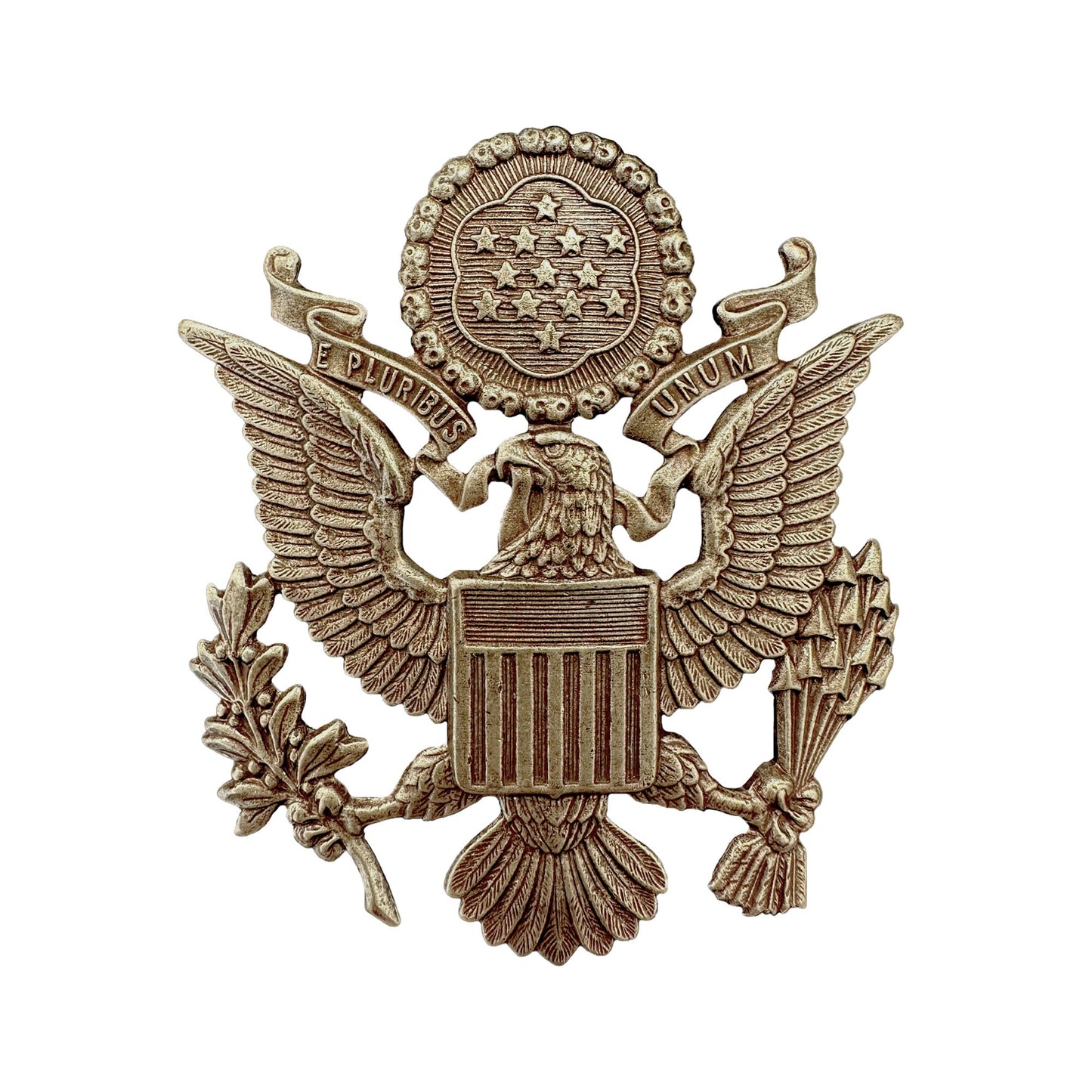 U.S. Army AGSU STA-BRITE® Officer Cap Device (each)
