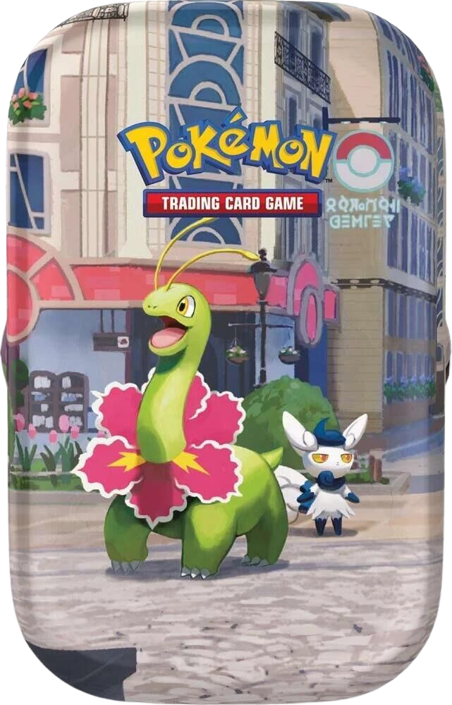 Lumiose City Mini Tin (Meganium & Meowstic)