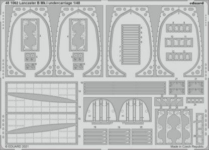 Eduard 481062 1/48 Aircraft- Lancaster B Mk I Undercarriage for HKM