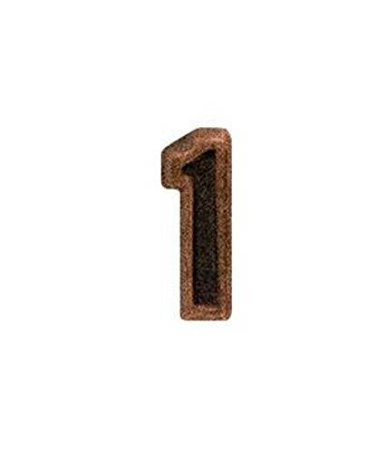 U.S. Army Numeral 1 3/16in Bronze Ribbon Device