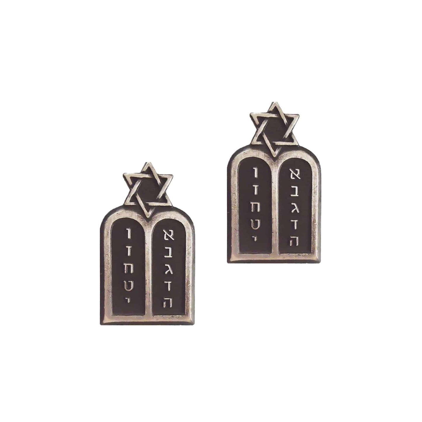 U.S. Army Chaplain Jewish Officer Branch STA-BRITE® Pin-on (pair)