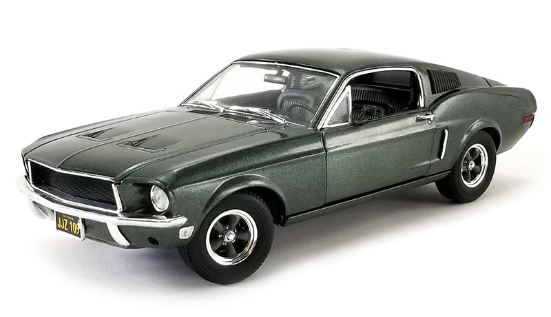 Greenlight 13615 1/18 1968 Ford Mustang GT Fastback, Highland Green