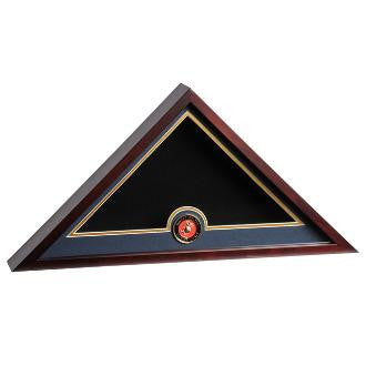 Marine Corps Flag Medallion Display Case