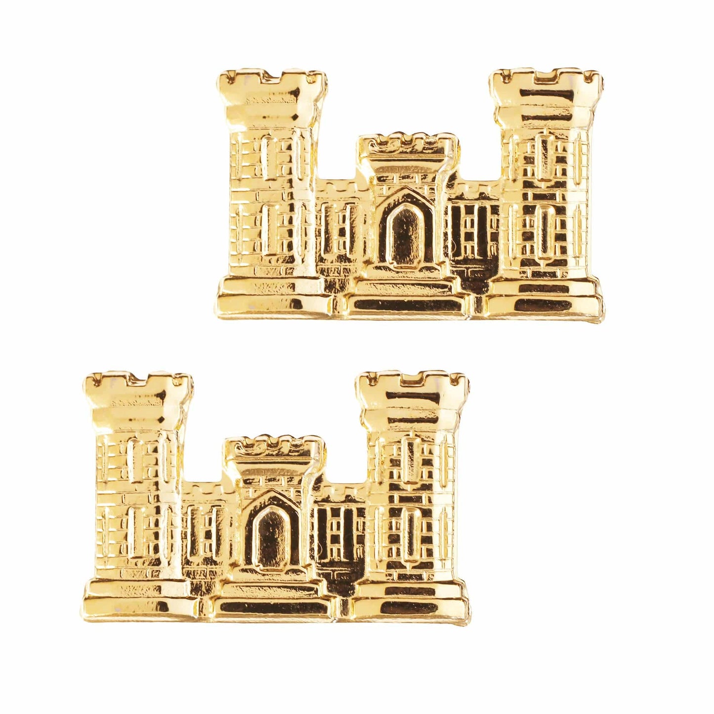 U.S. Army Engineer Officer Branch STA-BRITE® Pin-on (pair)