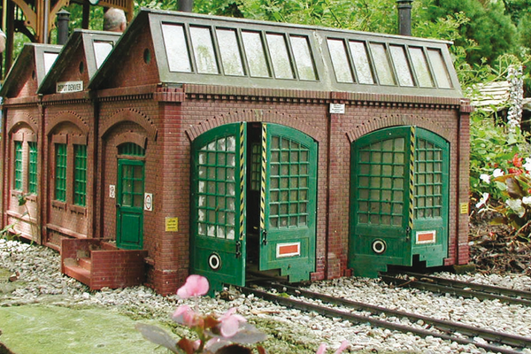 Piko 62001 G Scale Sonneberg Loco Shed Kit