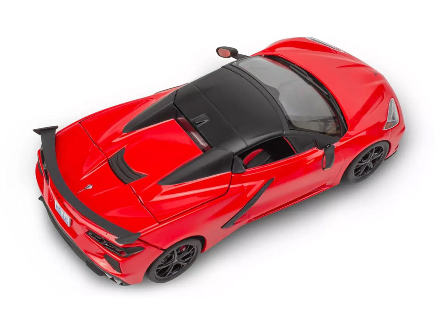 Level 4 Model Kit 2022 Chevrolet Corvette C8 Hardtop Convertible 1/25 Scale Model by Revell